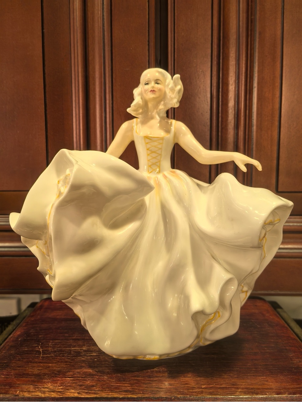 1974 Royal Doulton Sweet Seventeen HN 2734 Porcelain Bone China Lady Figurine